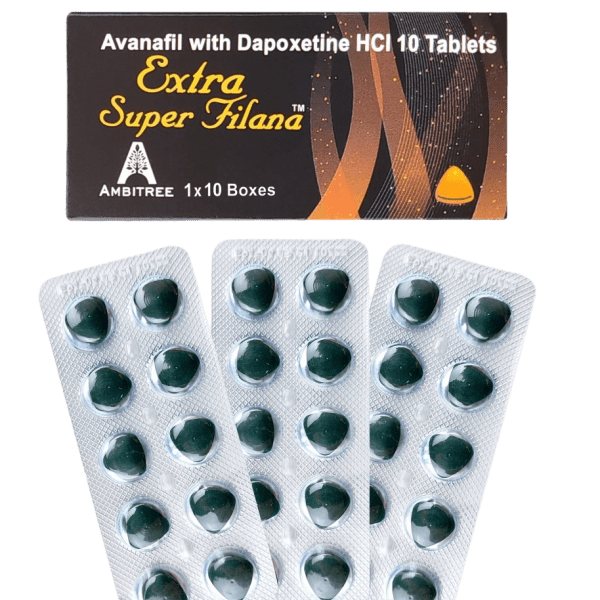 叁叁代购-黑水鬼(EXTRA SUPER FILANA)万艾可双效片