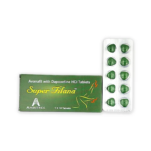 绿水鬼 (SUPER FILANA) 阿伐那非双效片 | 叁叁代购 | 快速起效版-叁叁代购