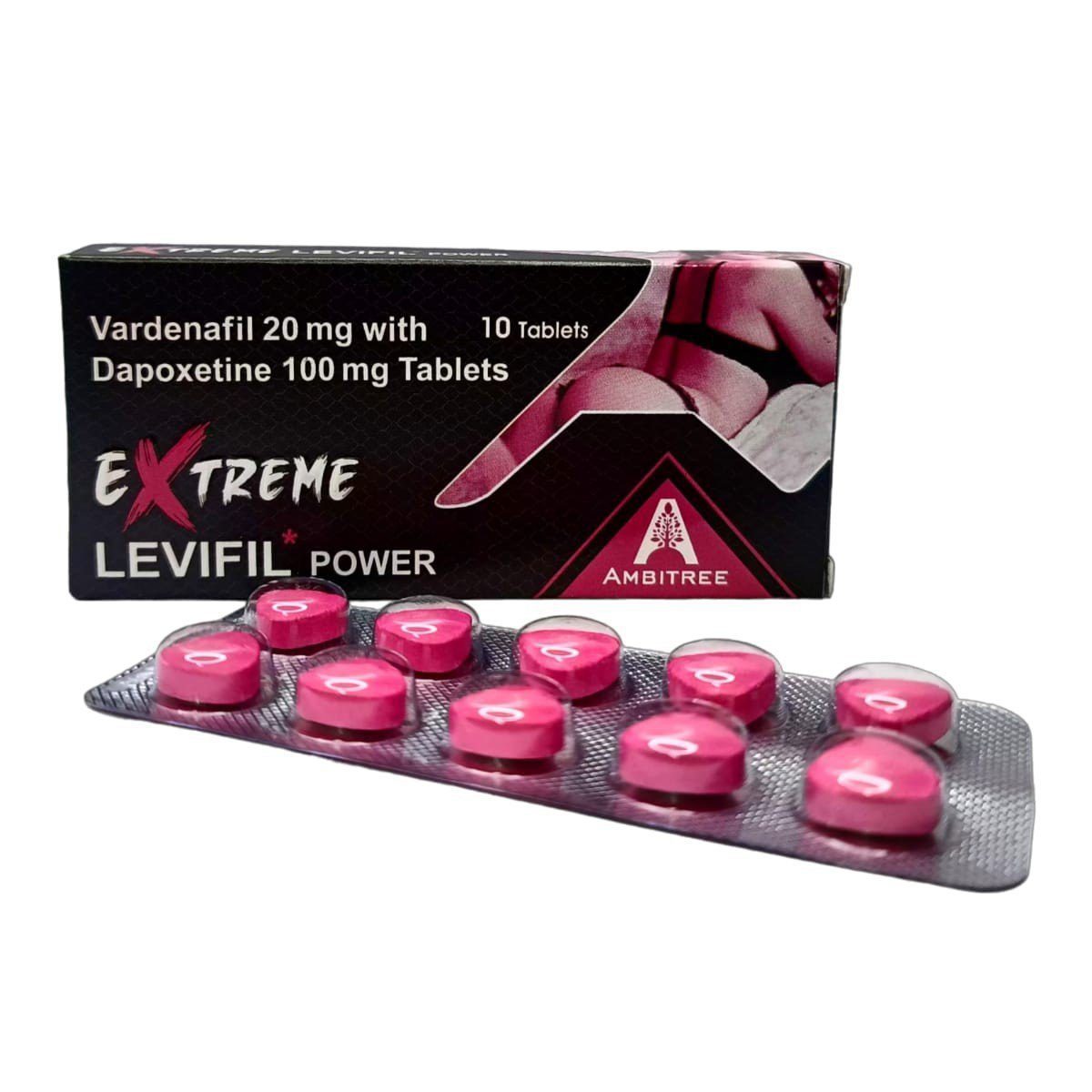 粉女郎® (Extreme Levifil Power) | 印度原装进口艾力达双效片 | 叁叁代购-叁叁代购