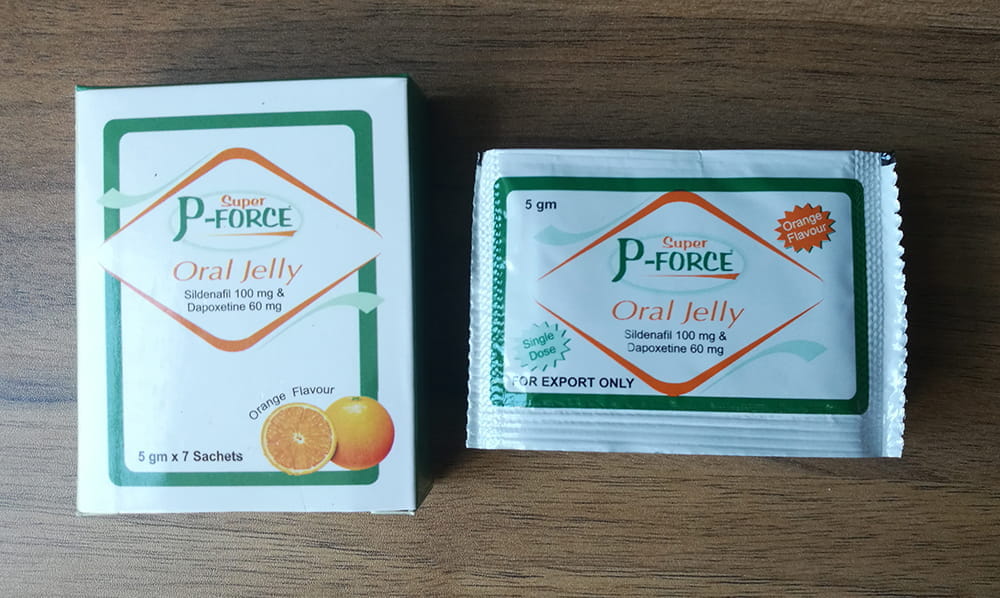 叁叁代购-绿P果冻(P-Force Jelly)万艾可双效